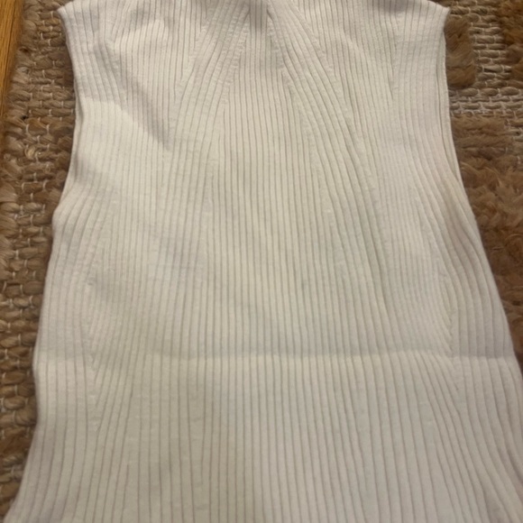 Anine Bing Sleeveless Sweater (Size XS, Cream) - Picture 2 of 3